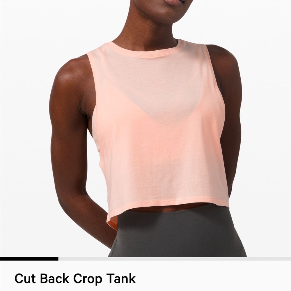 Lululemon Crop Tank